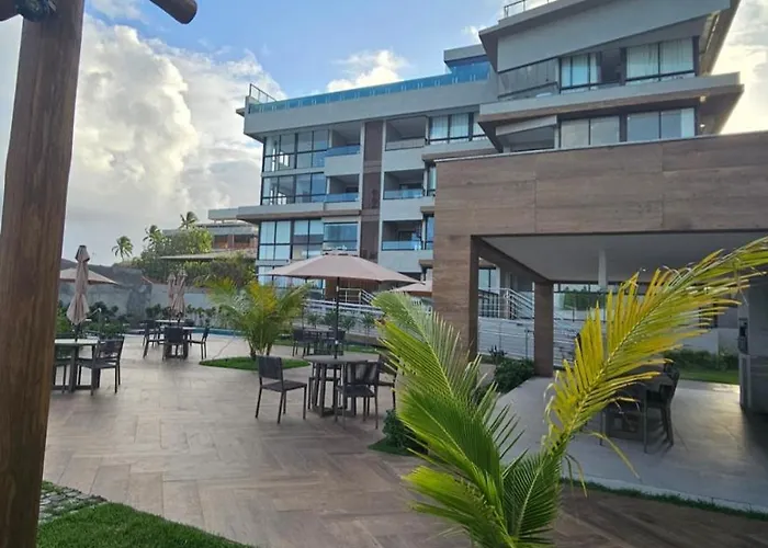 Flat de luxo BEIRA-MAR Porto de Galinhas